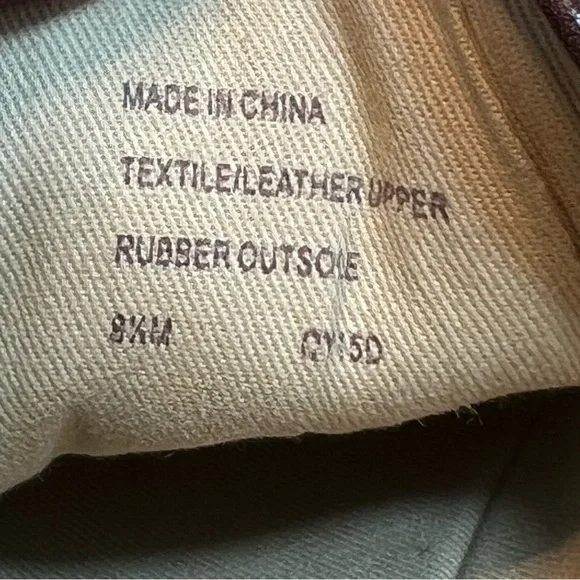 Michael Kors Brown Canvas Logo City Sneakers Leather Cap Toe Women Shoe Sz. 8.5 - Picture 5 of 7